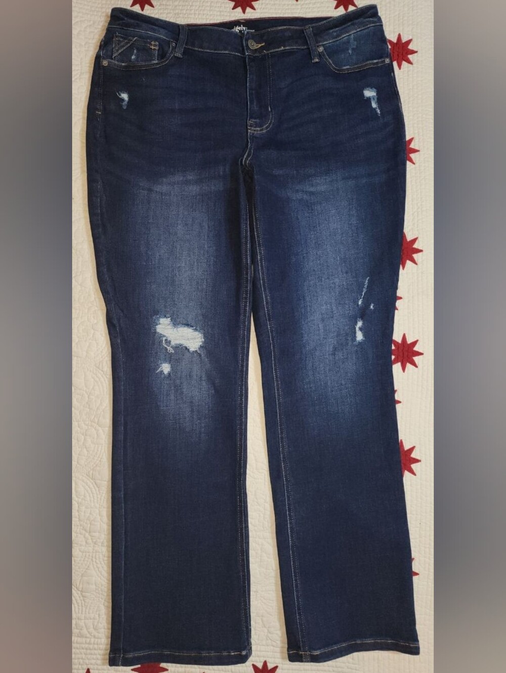 Edgely by Maurices Slim Boot Jeans 16W